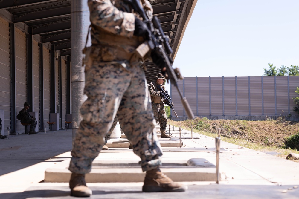 2/23 Marines and ROK Marines conduct bilateral rifle range during KMEP 25.2