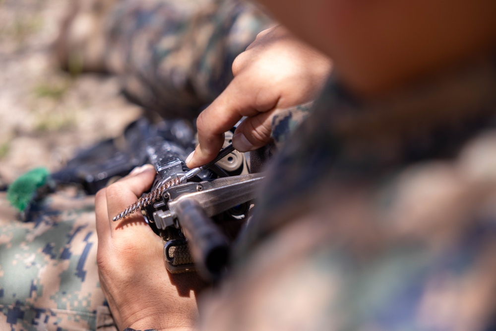 2/23 Marines and ROK Marines conduct bilateral rifle range during KMEP 25.2