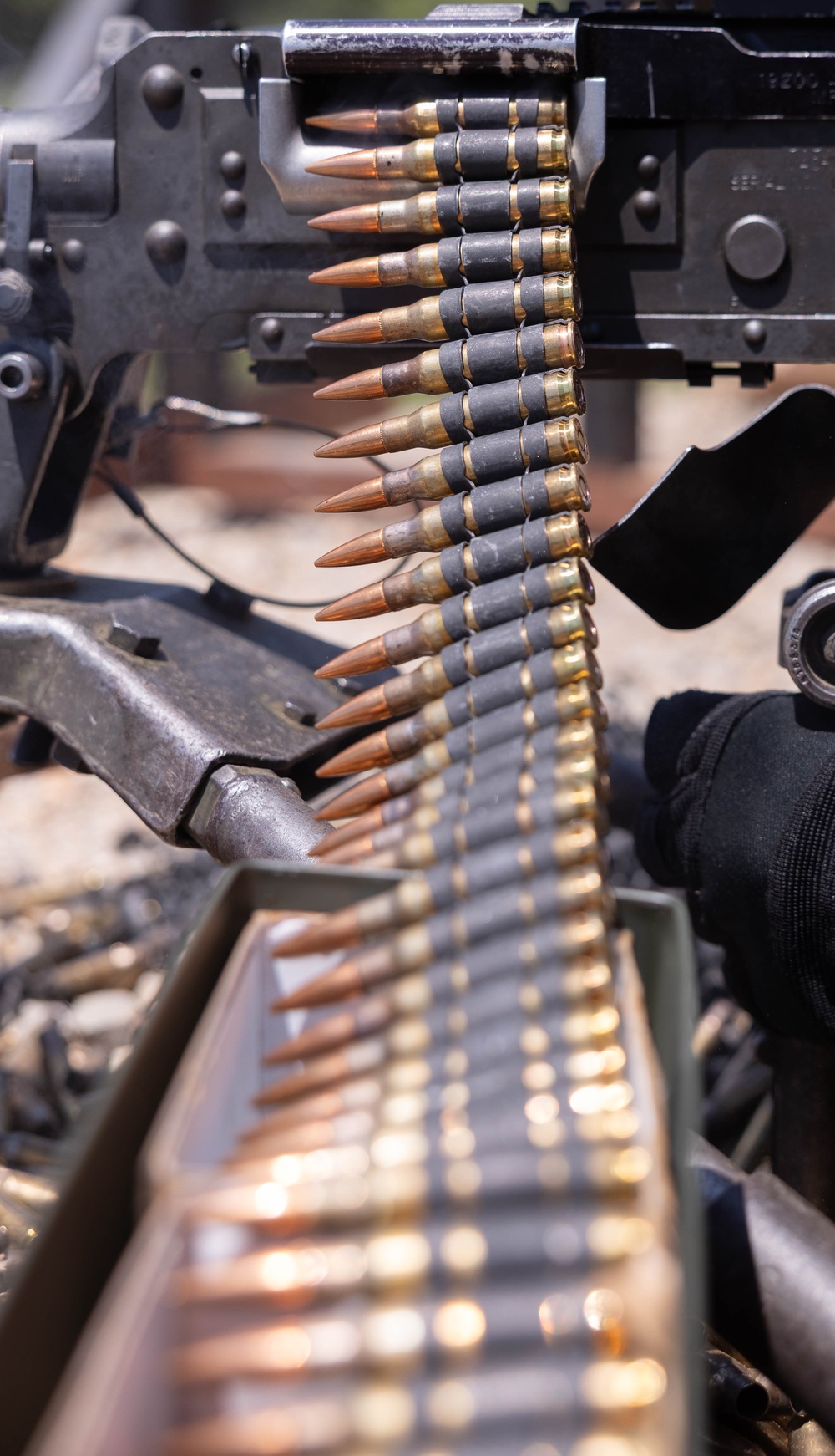 2/23 Marines and ROK Marines Conduct Bilateral Crew-Served Weapons Range during KMEP 25.2