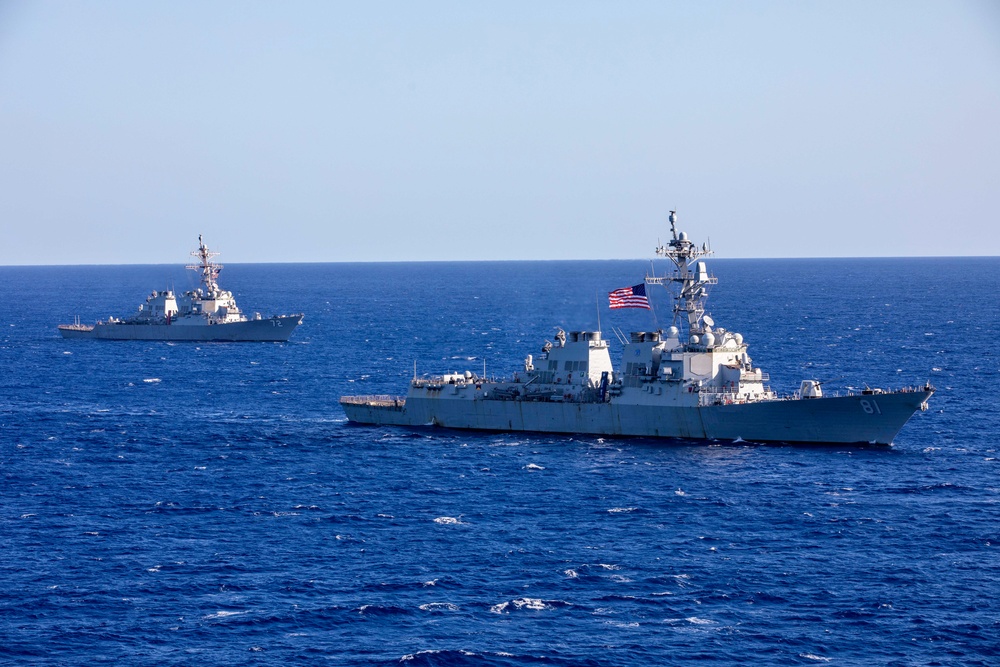 USS Winston S. Churchill (DDG 81) and USS Mahan (DDG 72) Participate in Neptune Strike