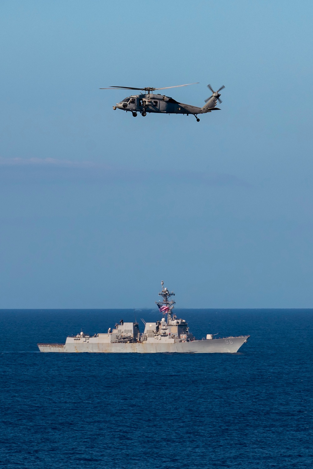 Neptune Strike Enhanced Vigilance Activity Ships Sail in Formation
