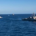 Neptune Strike Enhanced Vigilance Activity Ships Sail in Formation