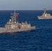 Neptune Strike Enhanced Vigilance Activity Ships Sail in Formation