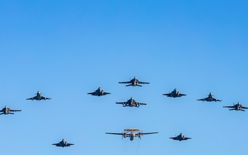 Neptune Strike Enhanced Vigilance Activity Aircraft Fly in Formation