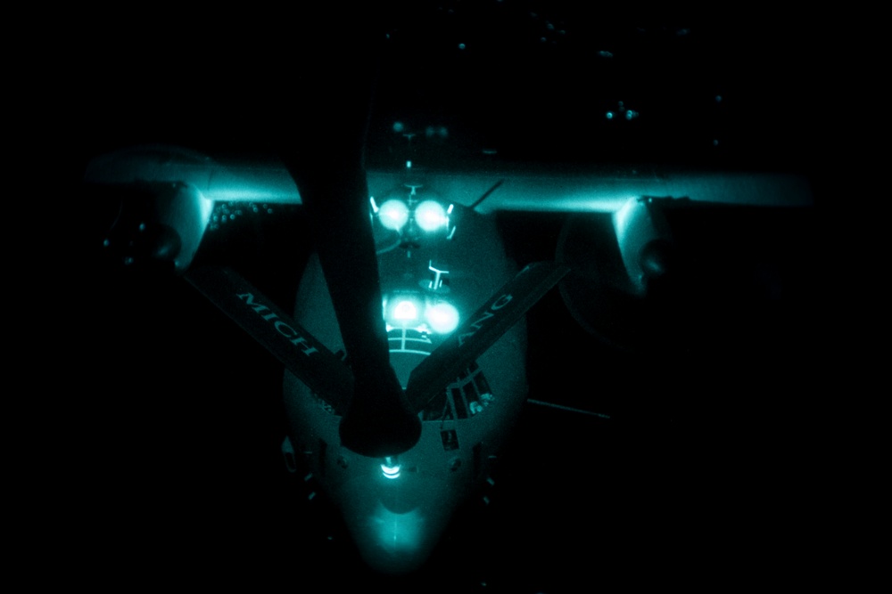 Ghost and Gunns patrol over USCENTCOM AOR