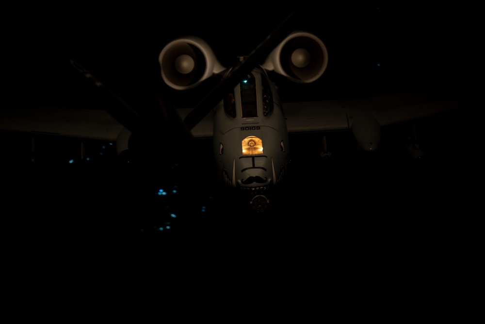 Ghost and Gunns patrol over USCENTCOM AOR