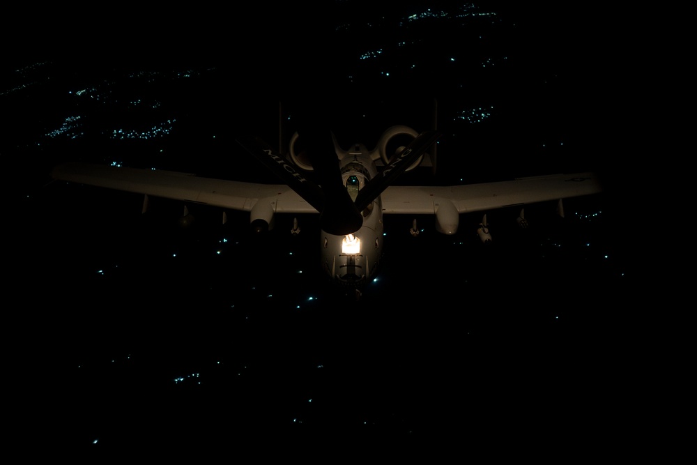 Ghost and Gunns patrol over USCENTCOM AOR