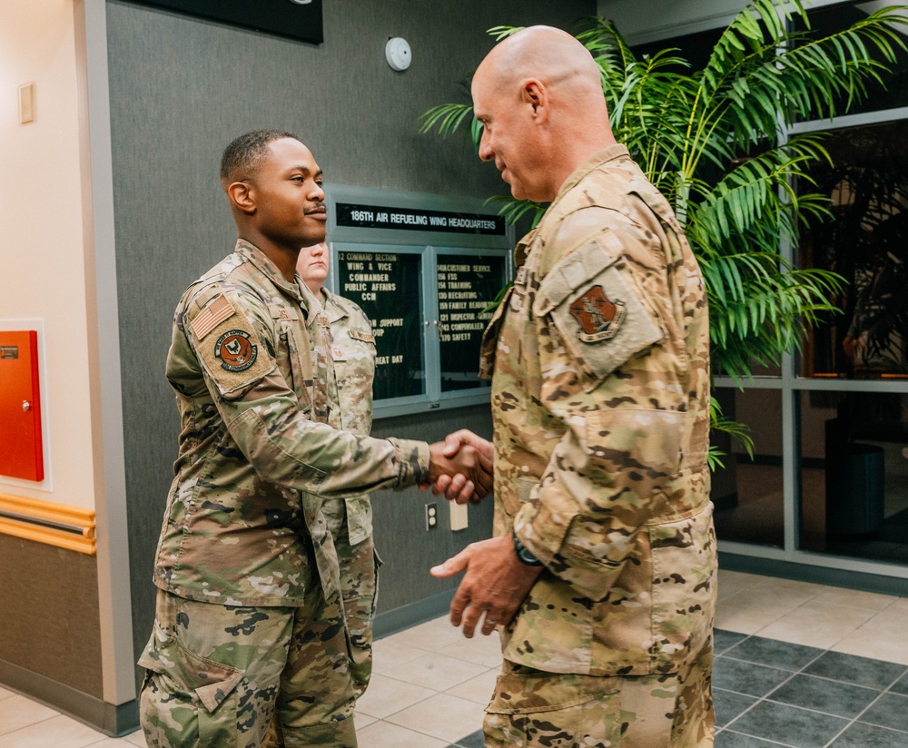 186th ARW Airmen Recognized for Excellence