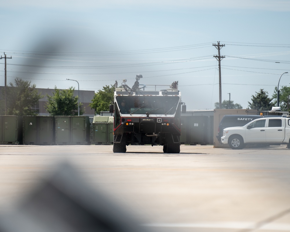 114th Fighter Wing performs Integrated Combat Turns