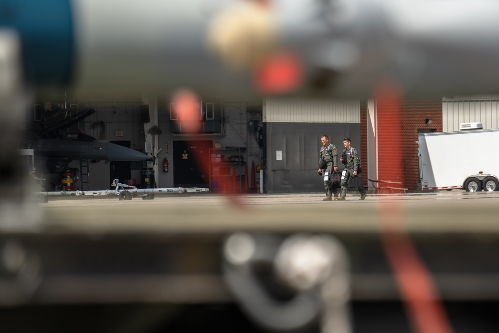 114th Fighter Wing performs Integrated Combat Turns