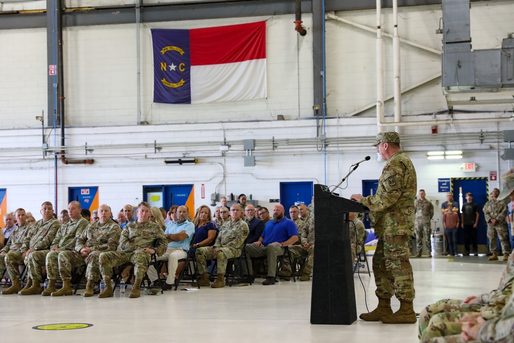 NCNG 449th Combat Aviation Brigade Welcomes New Commander