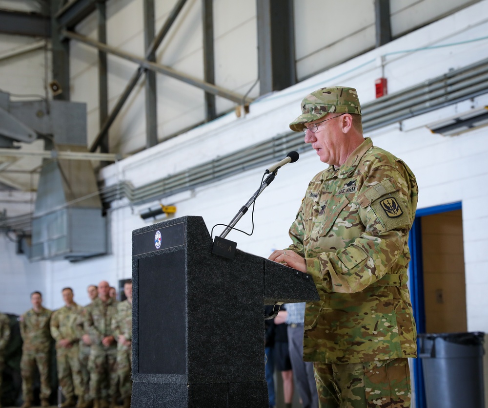 NCNG 449th Combat Aviation Brigade Welcomes New Commander