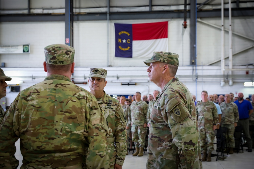 NCNG 449th Combat Aviation Brigade Welcomes New Commander