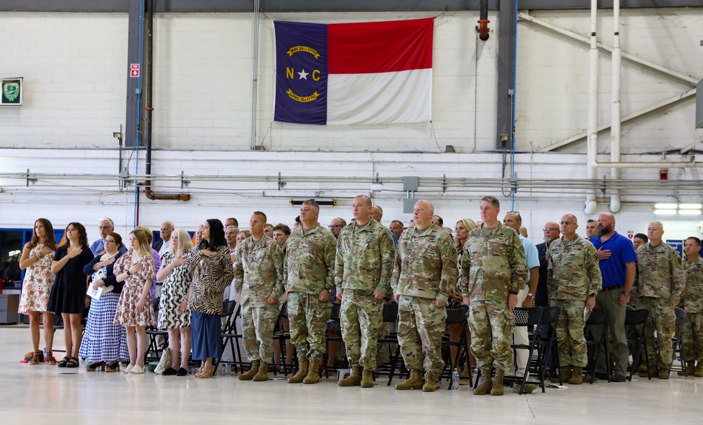 NCNG 449th Combat Aviation Brigade Welcomes New Commander