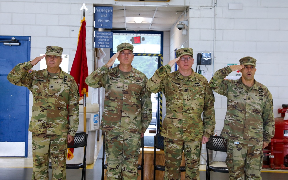 NCNG 449th Combat Aviation Brigade Welcomes New Commander