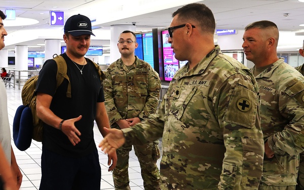 SULLIVAN, IL.-BASED LOGISTICS UNIT RETURNS AFTER DEPLOYMENT TO AFRICA AND EUROPE