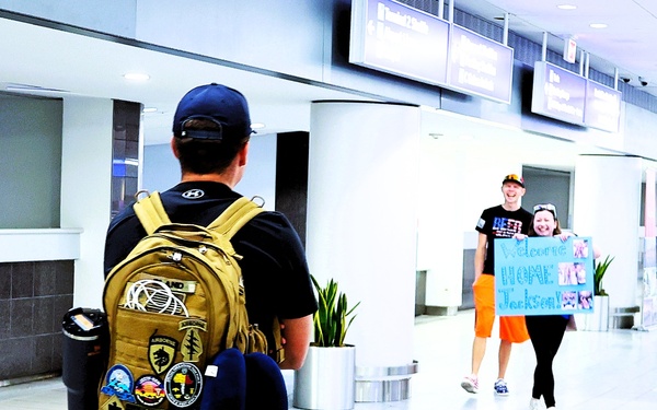 SULLIVAN, IL.-BASED LOGISTICS UNIT RETURNS AFTER DEPLOYMENT TO AFRICA AND EUROPE