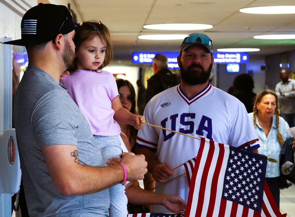SULLIVAN, IL.-BASED LOGISTICS UNIT RETURNS AFTER DEPLOYMENT TO AFRICA AND EUROPE