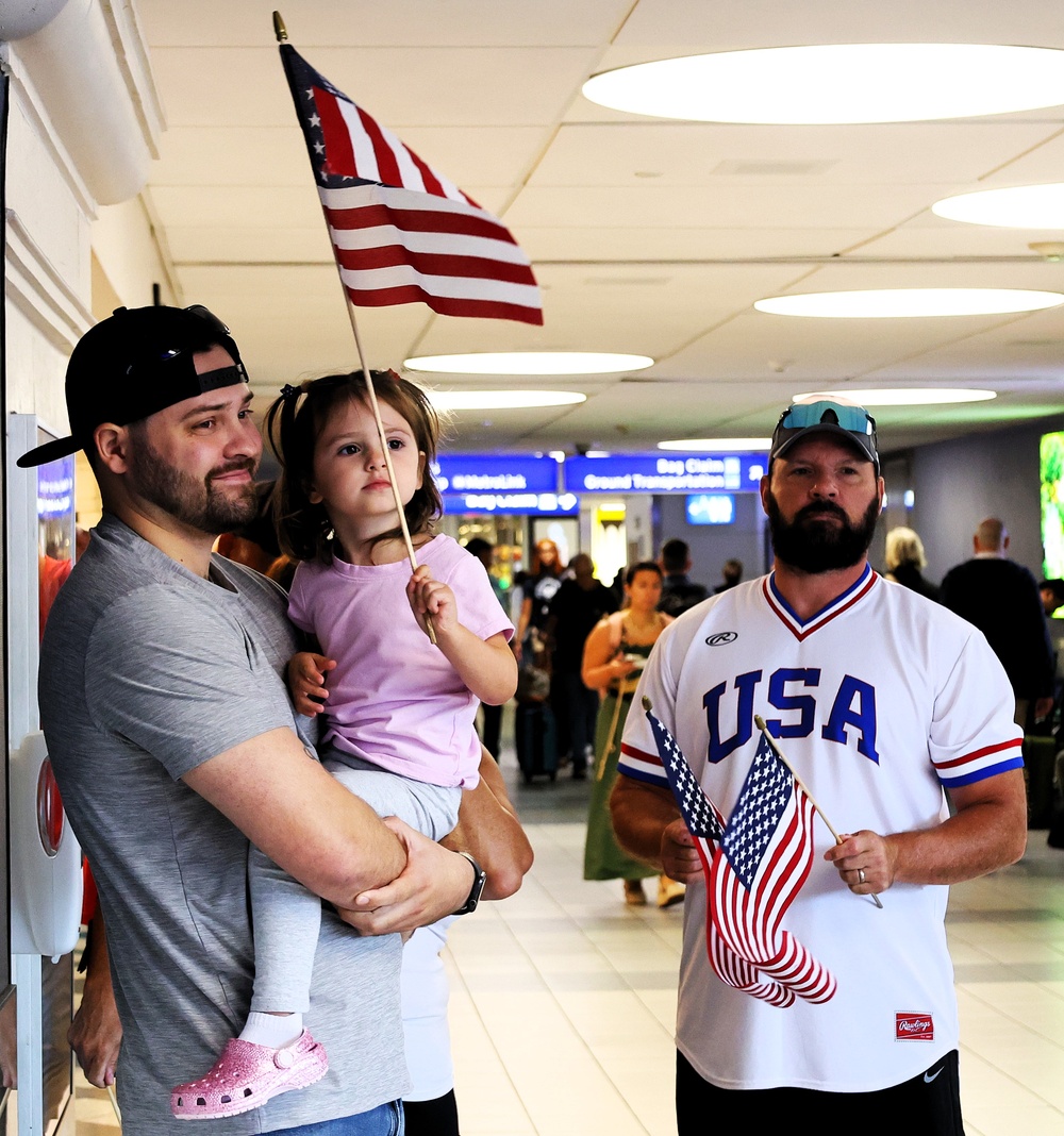 SULLIVAN, IL.-BASED LOGISTICS UNIT RETURNS AFTER DEPLOYMENT TO AFRICA AND EUROPE