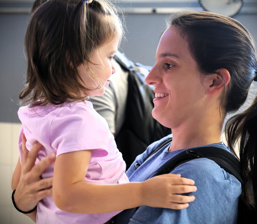 SULLIVAN, IL.-BASED LOGISTICS UNIT RETURNS AFTER DEPLOYMENT TO AFRICA AND EUROPE