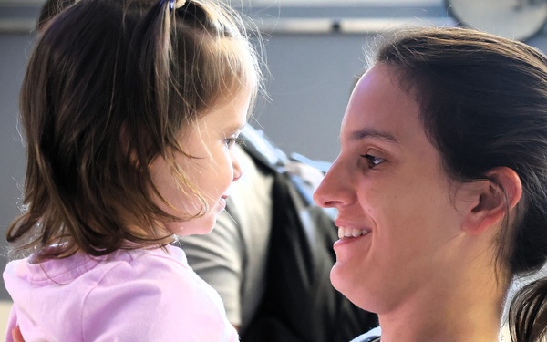 SULLIVAN, IL.-BASED LOGISTICS UNIT RETURNS AFTER DEPLOYMENT TO AFRICA AND EUROPE