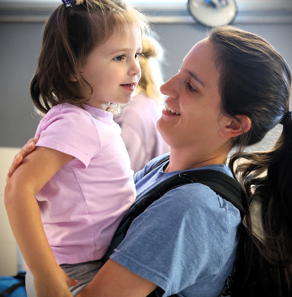 SULLIVAN, IL.-BASED LOGISTICS UNIT RETURNS AFTER DEPLOYMENT TO AFRICA AND EUROPE
