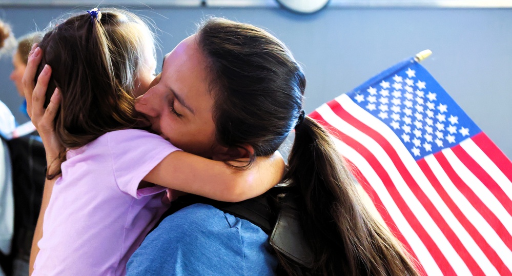 SULLIVAN, IL.-BASED LOGISTICS UNIT RETURNS AFTER DEPLOYMENT TO AFRICA AND EUROPE