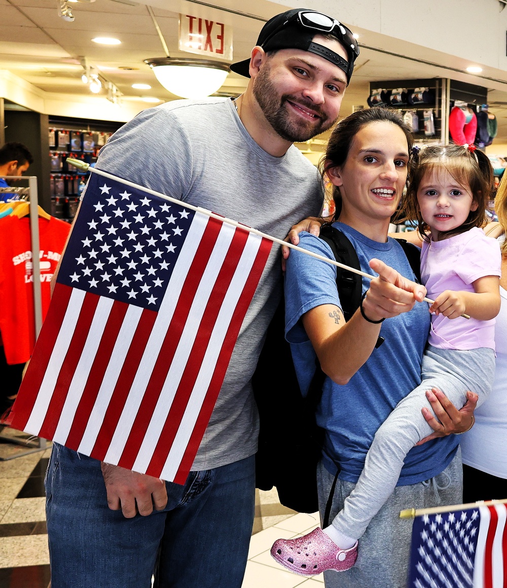 SULLIVAN, IL.-BASED LOGISTICS UNIT RETURNS AFTER DEPLOYMENT TO AFRICA AND EUROPE