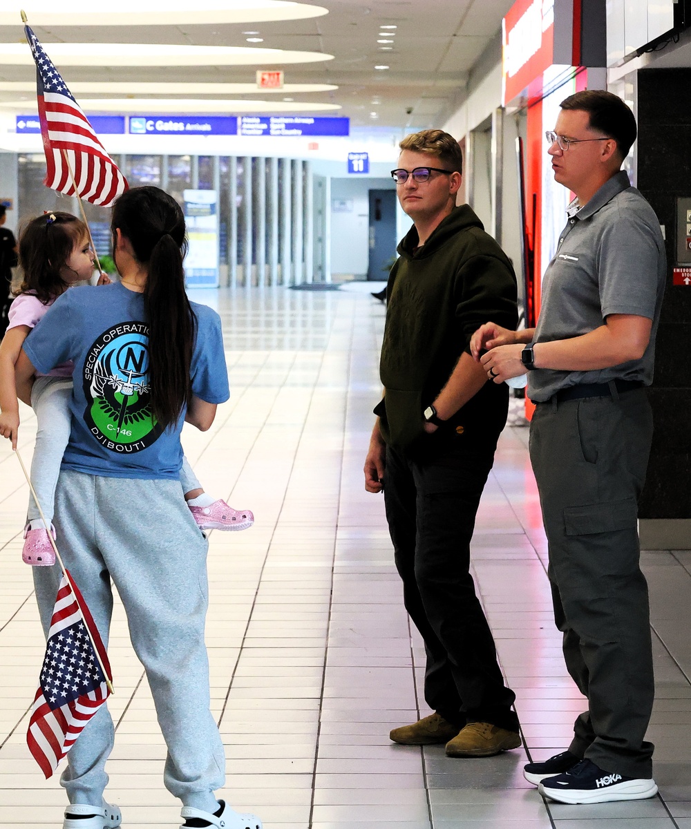 SULLIVAN, IL.-BASED LOGISTICS UNIT RETURNS AFTER DEPLOYMENT TO AFRICA AND EUROPE