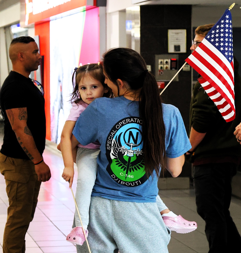 SULLIVAN, IL.-BASED LOGISTICS UNIT RETURNS AFTER DEPLOYMENT TO AFRICA AND EUROPE
