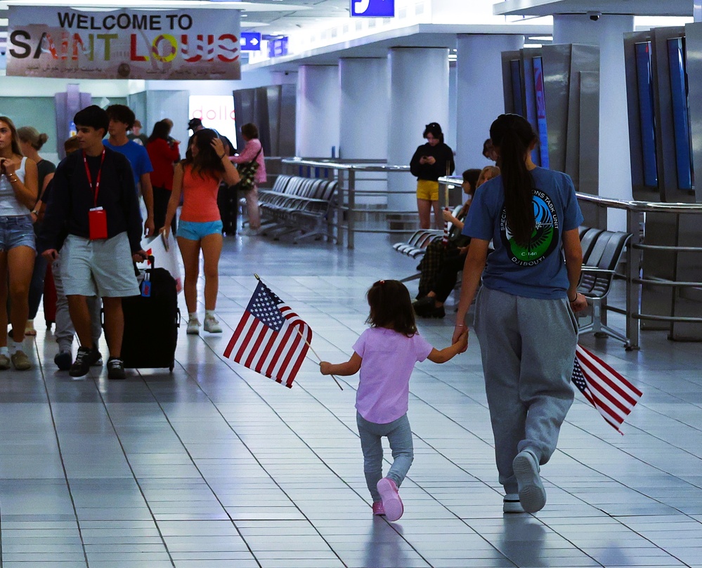 SULLIVAN, IL.-BASED LOGISTICS UNIT RETURNS AFTER DEPLOYMENT TO AFRICA AND EUROPE