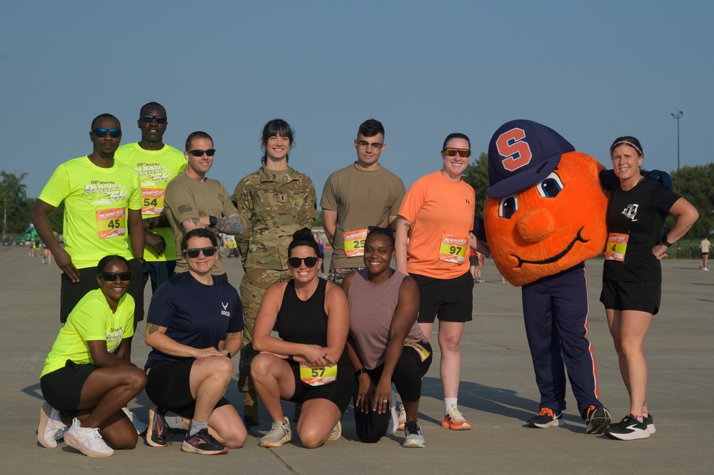 Syracuse Regional Airport Authority hosts the 4th Annual 'Runway 5K' on Hancock Field Air National Guard Base