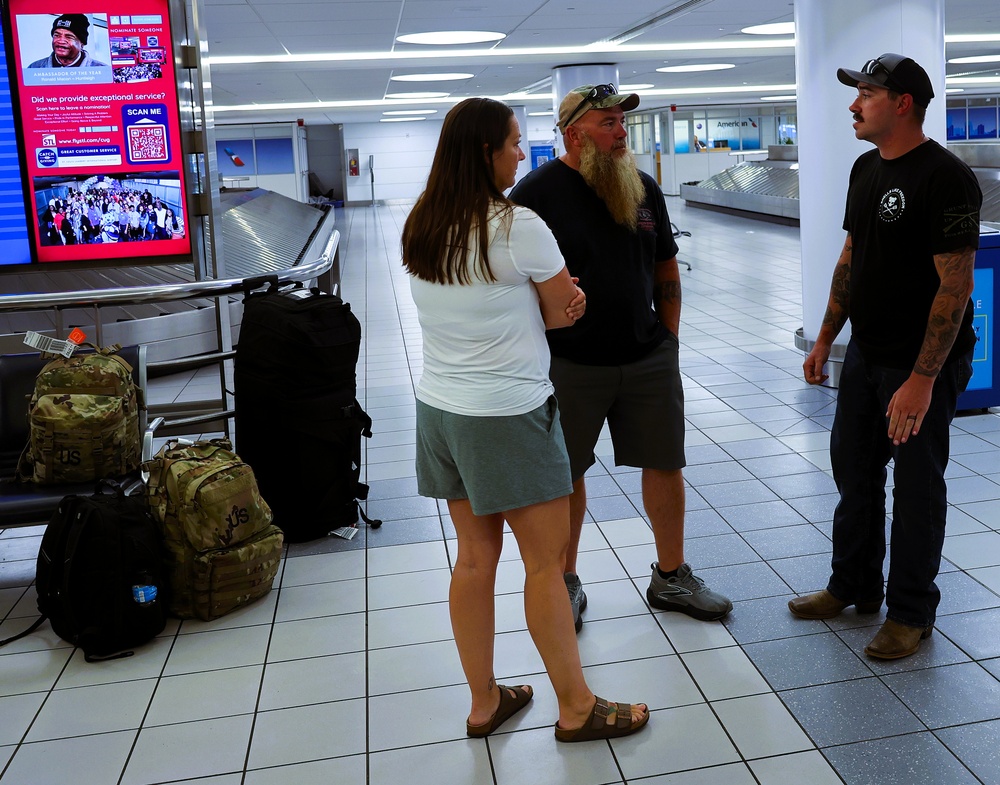 SULLIVAN, IL.-BASED LOGISTICS UNIT RETURNS AFTER DEPLOYMENT TO AFRICA AND EUROPE