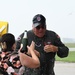 Lt. Col. Randal Douglas completes final flight