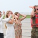 Lt. Col. Randal Douglas completes final flight