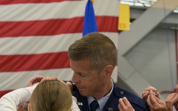914th ARW Deputy Commander pins on Col.