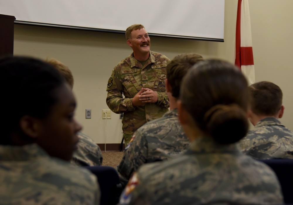 Alabama Civil Air Patrol cadets learn about Air Force maintenance and operation missions at the 117th ARW