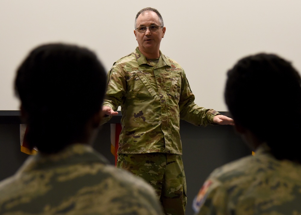Alabama Civil Air Patrol cadets learn about Air Force maintenance and operation missions at the 117th ARW