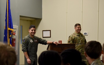 Alabama Civil Air Patrol cadets learn about Air Force maintenance and operation missions at the 117th ARW