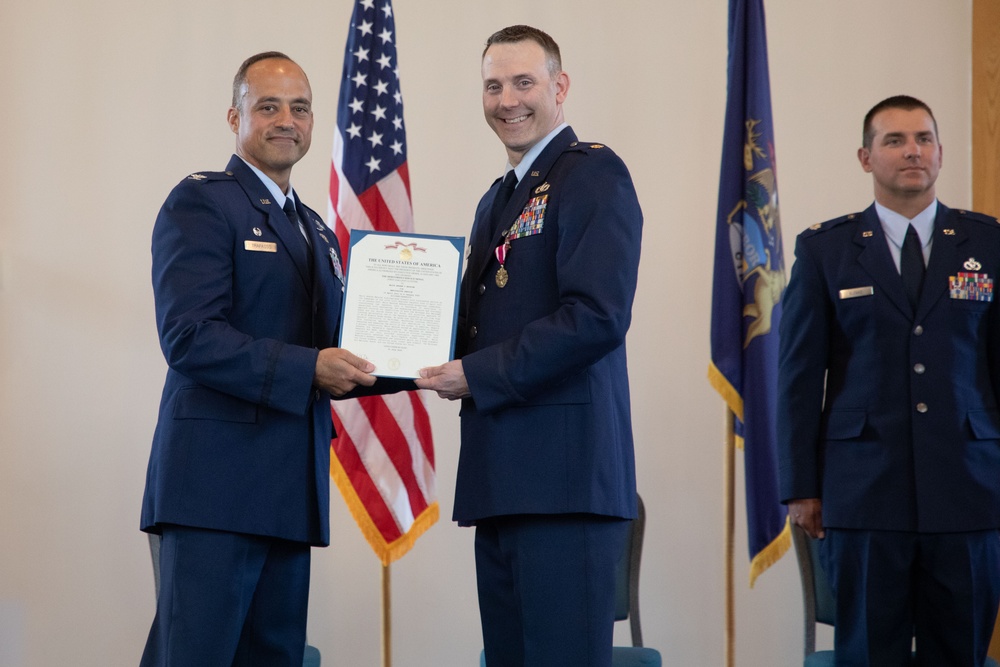 127th CES Change of Command