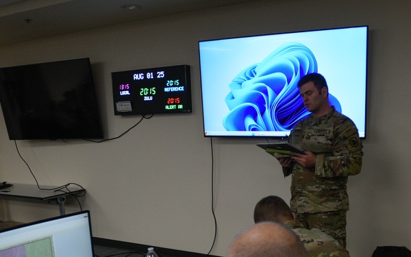 Washington Air and Army National Guard and State Guard conduct a continuity of operations exercise