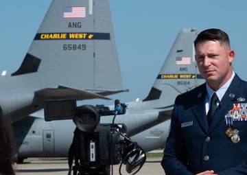 Charlie West Raven Awarded Distinguished Flying Cross