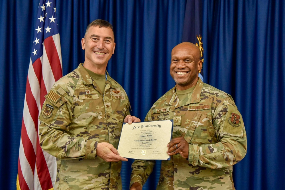 Airmen Celebrate Academic Milestone at Battle Creek ANGB