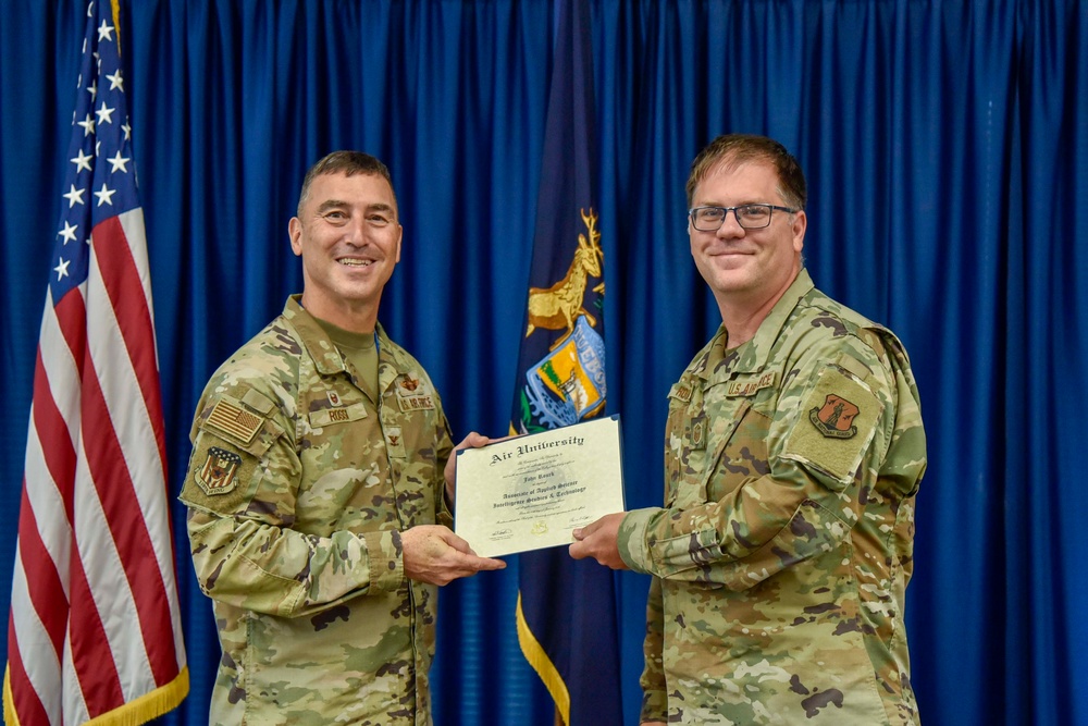 Airmen Celebrate Academic Milestone at Battle Creek ANGB