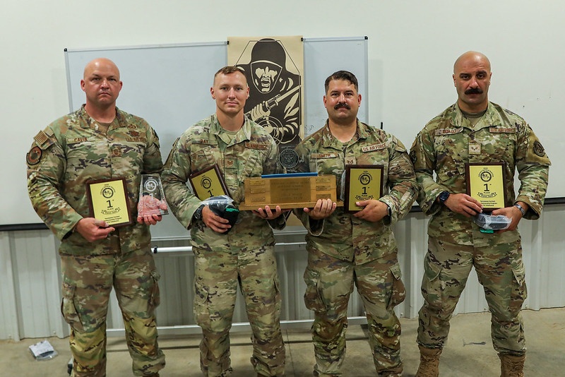 Airmen from the 134th SFS excel at Tennessee Adjutant General's annual Pistol Match