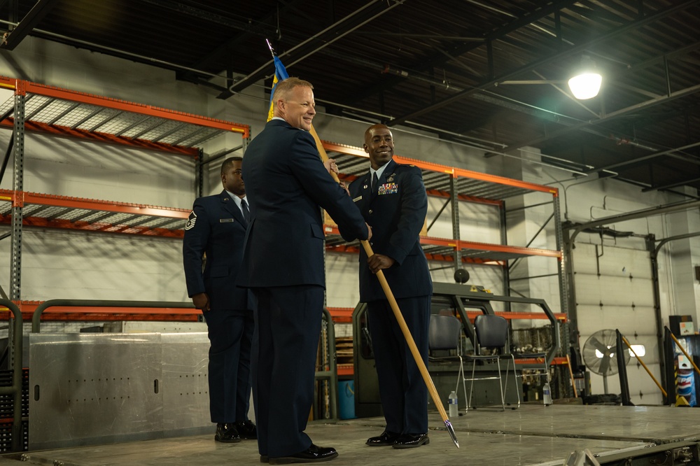 30th Aerial Port Squadron Assumption of Command