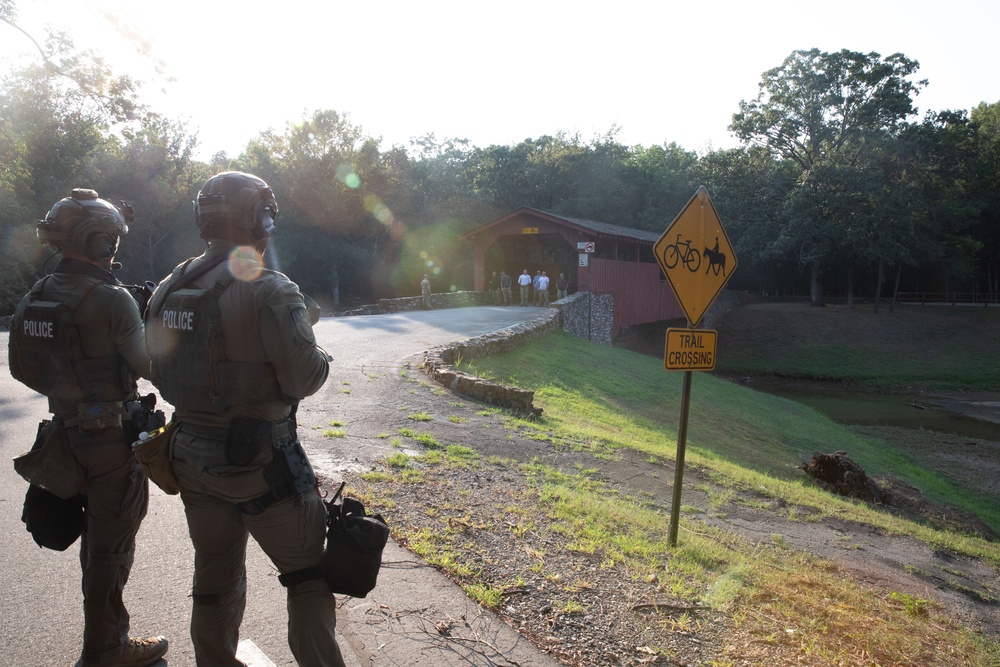 Joint Task Force Conducts Civil Disturbance Training