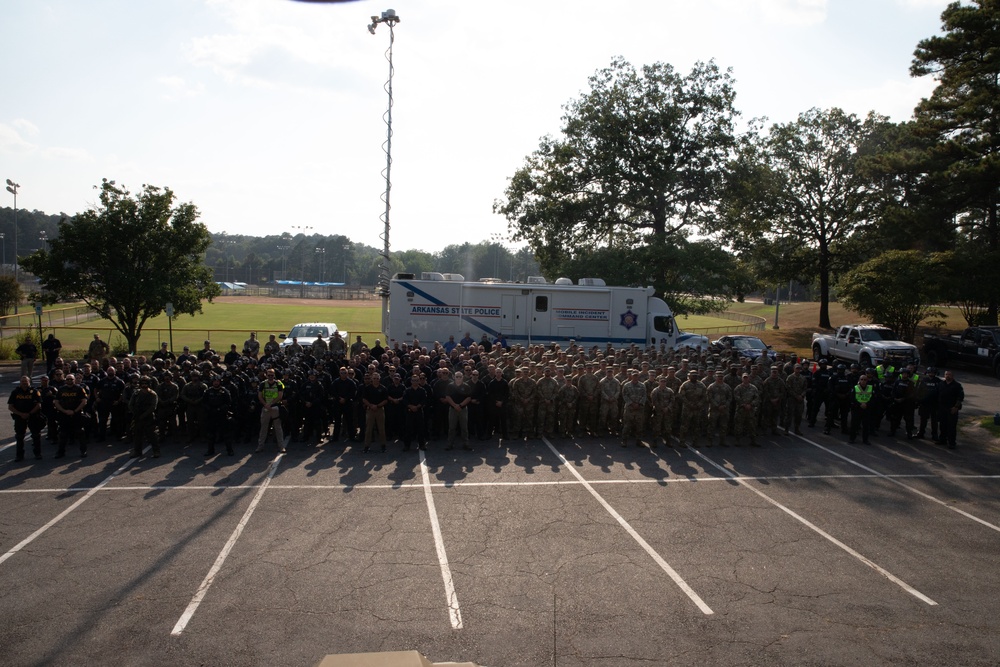 Joint Task Force Conducts Civil Disturbance Training