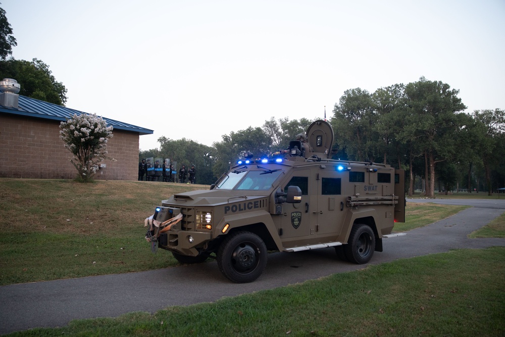 Joint Task Force Conducts Civil Disturbance Training