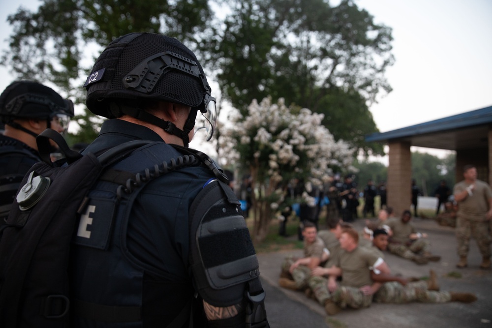 Joint Task Force Conducts Civil Disturbance Training
